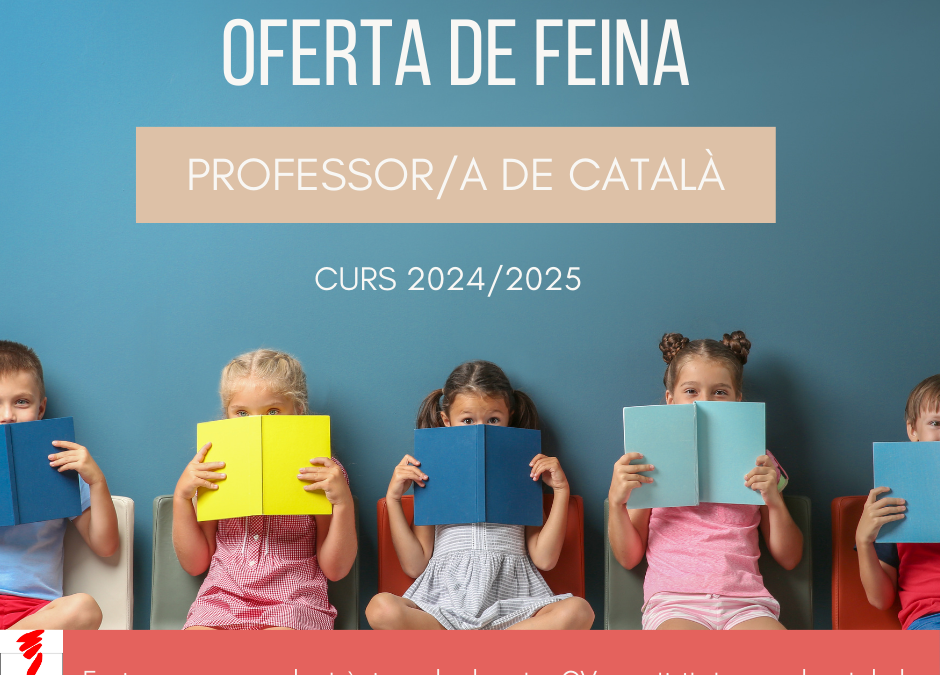 OFERTA DE FEINA PEL CURS 2024/2025